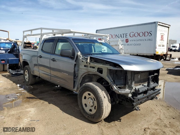 2018 Chevrolet Colorado 4WD Work Truck with VIN 1GCGTBEN0J1306844, listed as a Copart auction lot 53056824 with 93,665 mi miles and Salvage Title. Bid and sale history available at carsss.com. Image 4.