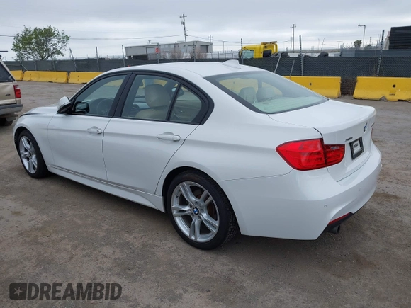 2014 BMW 3 Series 328d xDrive with VIN WBA3D5C50EKX96327, listed as a IAAI auction lot 42050971 with 163,785 mi miles. Bid and sale history available at carsss.com. Image 3.