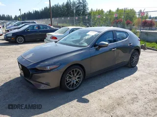 2022 Mazda Mazda3 Hatchback Premium with VIN JM1BPAML9N1518186, listed as a IAAI auction lot 42074112 with 23,722 mi miles. Bid and sale history available at carsss.com. Image 17.