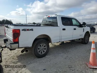 2022 Ford Super Duty F-250 SRW XL with VIN 1FT7W2BT4NEF60114, listed as a Copart auction lot 43789165 with 62,194 mi miles and Salvage Title. Bid and sale history available at carsss.com. Image 3.