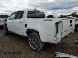 2020 Chevrolet Colorado 4WD Work Truck with VIN 1GCGTBEN7L1145864, listed as a Copart auction lot 57436645 with 111,994 mi miles and Salvage title. Bid and sale history available at DreamBid. Image 2.