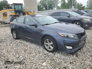 2015 Kia Optima LX with VIN KNAGM4A76F5575203, listed as a Copart auction lot 58827985 with 115,259 mi miles and Clean title. Bid and sale history available at DreamBid. Image 4.