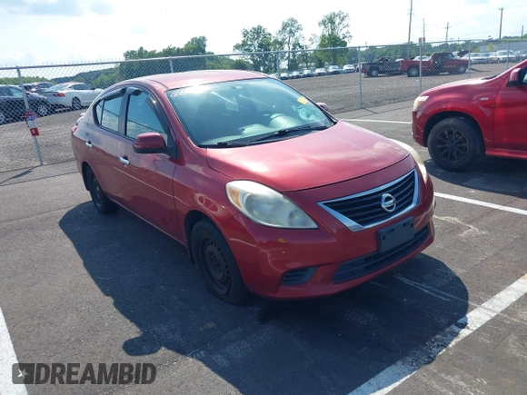 2013 Nissan Versa S Plus with VIN 3N1CN7AP2DL824175, listed as a IAAI auction lot 42834344 with 211,081 mi miles and . Bid and sale history available at DreamBid. Image 1.