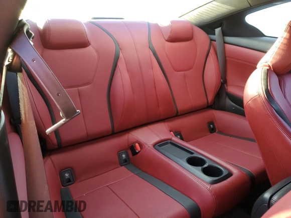 2021 Infiniti Q60 Red Sport 400 z VIN JN1FV7LK5MM530466, wystawiony jako Copart lot #84138974 z przebiegiem 41 452 mil mil oraz Czysty tytuł • Clean title. Historia ofert i sprzedaży dostępna na DreamBid. Obrazek 10.