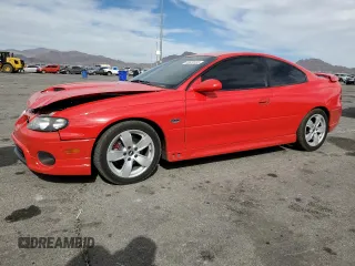 2005 Pontiac GTO with VIN 6G2VX12U65L382054, listed as a Copart auction lot 43629155 with 91,018 mi miles and Salvage Title. Bid and sale history available at carsss.com. Image 1.