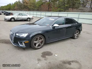 2019 Audi S4 Premium Plus with VIN WAUB4AF42KA003117, listed as a Copart auction lot 47311243 with 40,692 mi miles. Bid and sale history available at carsss.com. Image 1.