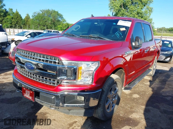 2020 Ford F-150 XL with VIN 1FTEW1E4XLKD16830, listed as a IAAI auction lot 42348507 with 108,718 mi miles and . Bid and sale history available at DreamBid. Image 2.