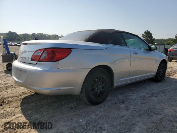 2008 Chrysler Sebring LX z VIN 1C3LC45K28N188707, wystawiony jako Copart lot #60137105 z przebiegiem 245 175 mil mil oraz Szkoda całkowita • Salvage title. Historia ofert i sprzedaży dostępna na DreamBid. Obrazek 3.