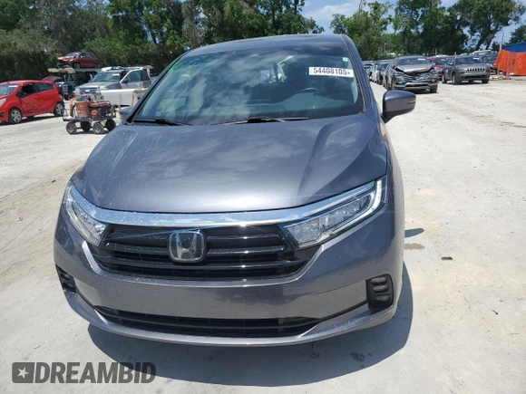 2023 Honda Odyssey EX-L z VIN 5FNRL6H67PB059729, wystawiony jako Copart lot #54408105 z przebiegiem 67 998 mil mil oraz Szkoda całkowita • Salvage title. Historia ofert i sprzedaży dostępna na DreamBid. Obrazek 5.