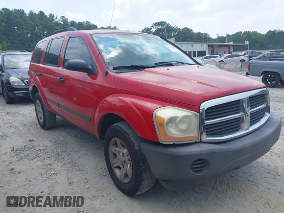 2005 Dodge Durango SXT with VIN 1D4HD38N75F608193, listed as a IAAI auction lot 42409497 with 195,339 mi miles and . Bid and sale history available at DreamBid. Image 1.