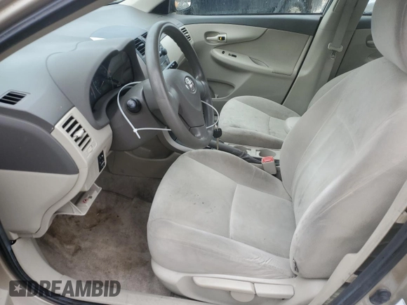 2009 Toyota Corolla with VIN 1NXBU40E79Z012776, listed as a Copart auction lot 83183994 with 191,051 mi miles and Salvage Title. Bid and sale history available at carsss.com. Image 7.
