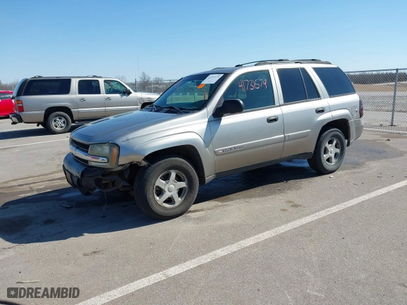 2003 Chevrolet TrailBlazer LS with VIN 1GNDT13S132380980, listed as a IAAI auction lot 41731579 with 209,880 mi miles. Bid and sale history available at carsss.com. Image 18.