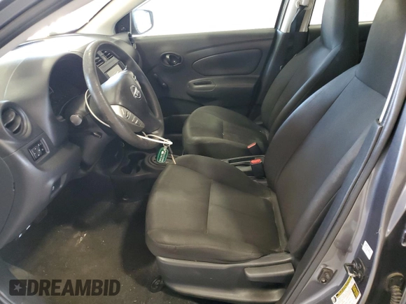 2017 Nissan Versa S with VIN 3N1CN7AP8HL902108, listed as a Copart auction lot 60867725 with 163,073 mi miles and Salvage title. Bid and sale history available at DreamBid. Image 7.