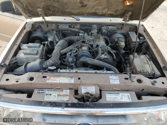 1995 Ford Ranger Splash with VIN 1FTCR10AXSUA06496, listed as a Copart auction lot 89253125 with 301,366 mi miles and Salvage Title. Bid and sale history available at carsss.com. Image 11.