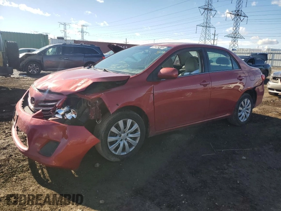 2013 Toyota Corolla L with VIN 5YFBU4EE3DP139558, listed as a Copart auction lot 81424304 with 185,590 mi miles and Salvage Title. Bid and sale history available at carsss.com. Image 1.