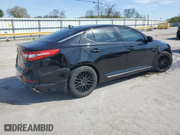 2013 Kia Optima Hybrid EX with VIN KNAGM4AD1D5062069, listed as a Copart auction lot 52456105 with 104,385 mi miles and Salvage Title. Bid and sale history available at carsss.com. Image 3.