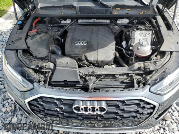 2023 Audi Q5 S line Premium Plus with VIN WA1EAAFY9P2055044, listed as a Copart auction lot 63425165 with 58,805 mi miles and Clean title. Bid and sale history available at DreamBid. Image 12.