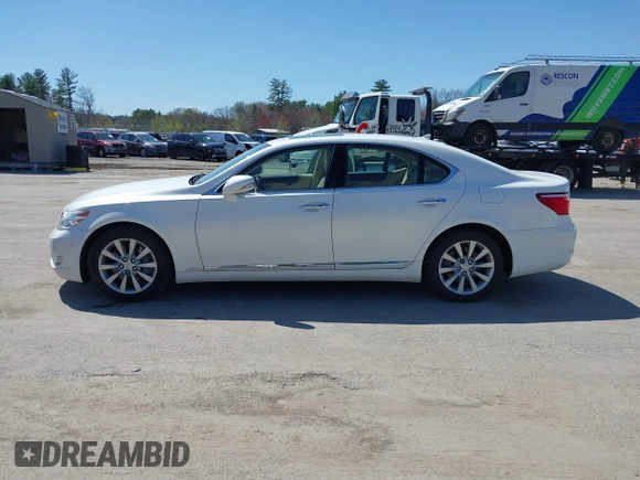 2012 Lexus LS 460 with VIN JTHCL5EF4C5014049, listed as a IAAI auction lot 42107343 with 49,677 mi miles and . Bid and sale history available at DreamBid. Image 14.