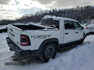 2024 Ram 1500 TRX with VIN 1C6SRFU97RN201735, listed as a Copart auction lot 41568435 with 6,378 mi miles and Salvage Title. Bid and sale history available at carsss.com. Image 3.