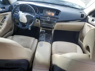 2014 Kia Cadenza Premium with VIN KNALN4D76E5135293, listed as a Copart auction lot 84682504 with 133,267 mi miles and Non Repairable. Bid and sale history available at carsss.com. Image 8.