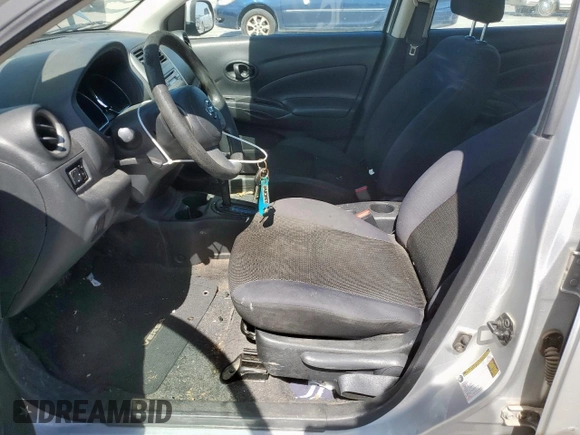 2012 Nissan Versa SV with VIN 3N1CN7AP3CL906673, listed as a Copart auction lot 62838455 with 249,517 mi miles and Salvage title. Bid and sale history available at DreamBid. Image 7.