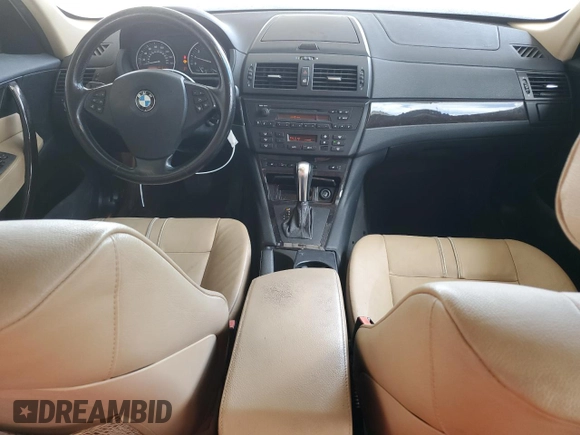 2008 BMW X3 3.0si with VIN WBXPC93488WJ10833, listed as a Copart auction lot 54594245 with 158,956 mi miles and Clean Title. Bid and sale history available at carsss.com. Image 8.