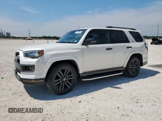 2020 Toyota 4Runner SR5 with VIN JTEZU5JR0L5220926, listed as a Copart auction lot 57238995 with 49,362 mi miles and Salvage title. Bid and sale history available at DreamBid. Image 1.