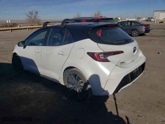 2021 Toyota Corolla Hatchback XSE with VIN JTNA4MBE3M3118326, listed as a Copart auction lot 81740414 with 49,015 mi miles and Salvage Title. Bid and sale history available at carsss.com. Image 2.