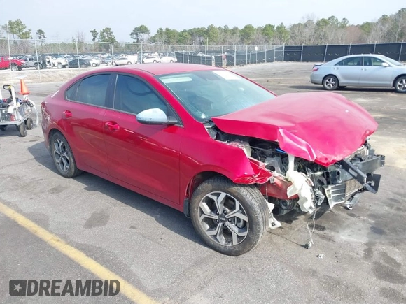 2019 Kia Forte LXS with VIN 3KPF24ADXKE040741, listed as a IAAI auction lot 41525717 with 59,962 mi miles. Bid and sale history available at carsss.com. Image 1.