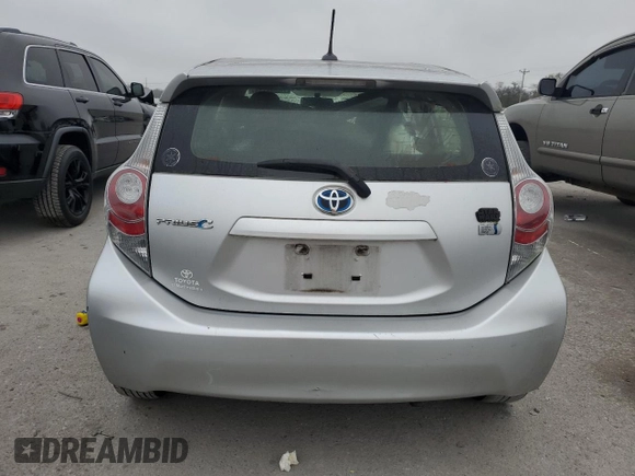 2014 Toyota Prius One with VIN JTDKDTB39E1560574, listed as a Copart auction lot 50197805 with 226,119 mi miles and Salvage Title. Bid and sale history available at DreamBid. Image 6.