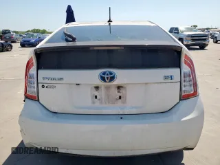 2012 Toyota Prius One with VIN JTDKN3DU6C0334031, listed as a Copart auction lot 52438865 with 194,467 mi miles and Salvage Title. Bid and sale history available at carsss.com. Image 6.