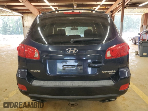 2007 Hyundai Santa Fe SE with VIN 5NMSH73E77H072938, listed as a Copart auction lot 59498355 with 150,779 mi miles and Salvage title. Bid and sale history available at DreamBid. Image 6.