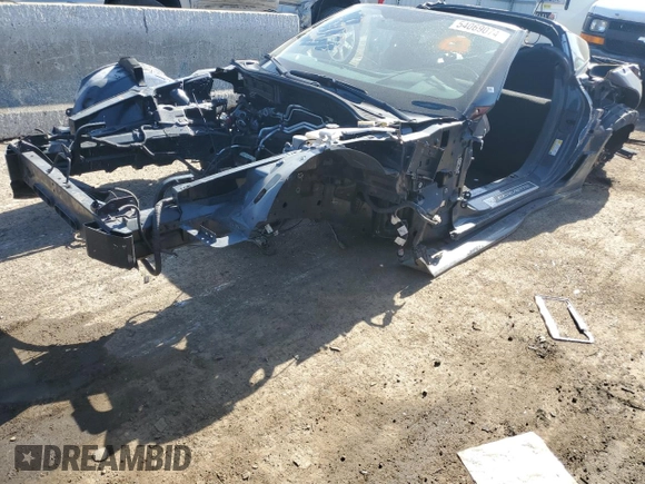 2019 Chevrolet Corvette Z06 2LZ with VIN 1G1YR2D63K5603770, listed as a Copart auction lot 54069074 with 0 mi miles and Salvage Title. Bid and sale history available at carsss.com. Image 1.