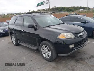 2004 Acura MDX Touring Pkg with VIN 2HNYD18644H556166, listed as a IAAI auction lot 42056719 with 210,418 mi miles. Bid and sale history available at carsss.com. Image 1.