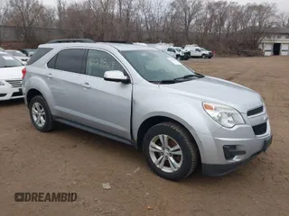2013 Chevrolet Equinox LT with VIN 2GNFLEEKXD6173103, listed as a IAAI auction lot 42019869 with 167,650 mi miles. Bid and sale history available at carsss.com. Image 1.