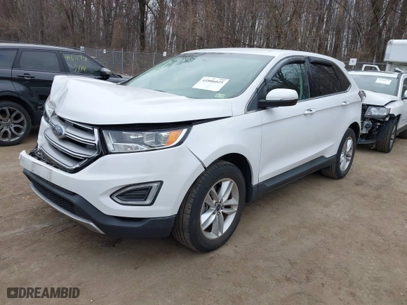 2017 Ford Edge SEL with VIN 2FMPK3J98HBC28132, listed as a IAAI auction lot 41806025 with 108,136 mi miles. Bid and sale history available at carsss.com. Image 17.