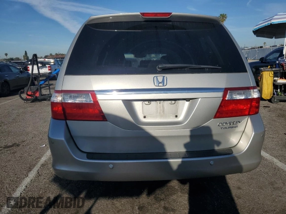 2005 Honda Odyssey TOURING with VIN 5FNRL38865B009529, listed as a Copart auction lot 50259815 with 198,999 mi miles and Salvage Title. Bid and sale history available at carsss.com. Image 6.