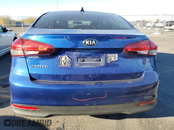 2018 Kia Forte LX with VIN 3KPFL4A74JE169127, listed as a Copart auction lot 88727345 with 46,213 mi miles and Salvage Title. Bid and sale history available at carsss.com. Image 6.
