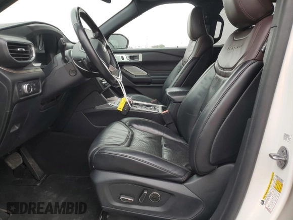 2020 Ford Explorer Platinum с VIN 1FM5K8HC8LGA40797, выставлен на аукционе Copart как лот 59525465 с пробегом 53 627 миль миль и Списание • Salvage title. История ставок и продаж доступна на DreamBid. Изображение 7.