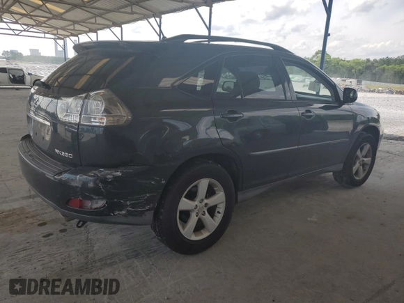 2006 Lexus RX 330 z VIN 2T2GA31UX6C046203, wystawiony jako Copart lot #59907185 z przebiegiem 251 608 mil mil oraz Szkoda całkowita • Salvage title. Historia ofert i sprzedaży dostępna na DreamBid. Obrazek 3.