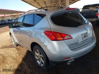 2009 Nissan Murano S with VIN JN8AZ18U39W106173, listed as a IAAI auction lot 41832156 with 189,389 mi miles. Bid and sale history available at carsss.com. Image 3.