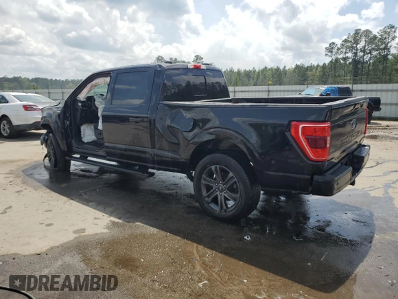 2022 Ford F-150 XL с VIN 1FTFW1E50NFB06908, выставлен на аукционе Copart как лот 51687855 с пробегом 37 825 миль миль и Списание • Salvage title. История ставок и продаж доступна на DreamBid. Изображение 2.