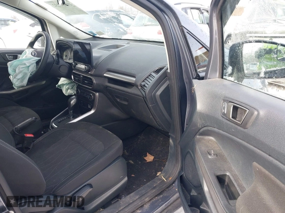 2022 Ford EcoSport SE with VIN MAJ6S3GL0NC466609, listed as a IAAI auction lot 41354232 with 16,757 mi miles and . Bid and sale history available at carsss.com. Image 5.