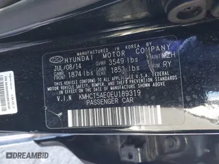 2014 Hyundai Accent GS with VIN KMHCT5AE0EU189319, listed as a IAAI auction lot 41985071 with 72,633 mi miles. Bid and sale history available at carsss.com. Image 9.