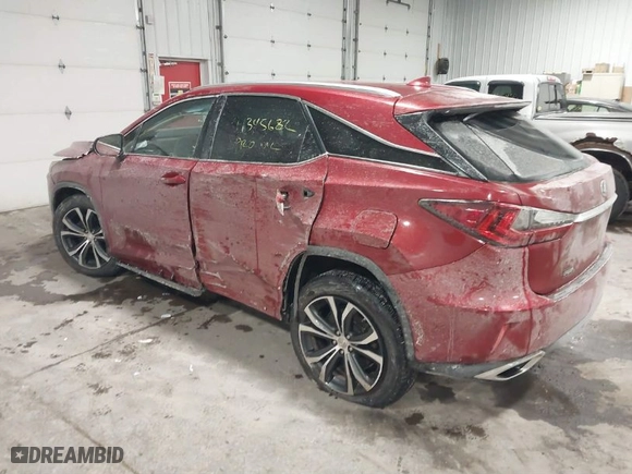 2016 Lexus RX 350 with VIN 2T2ZZMCA6GC003828, listed as a IAAI auction lot 41345682 with NaN miles. Bid and sale history available at carsss.com. Image 3.