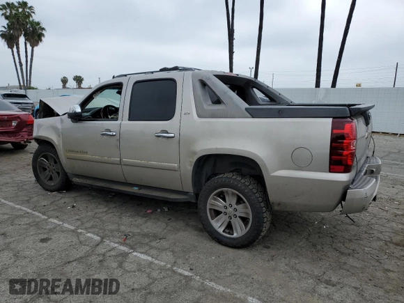 2007 Chevrolet Avalanche 3LT with VIN 3GNEC12017G276457, listed as a Copart auction lot 56322373 with Not Provided miles and Salvage Title. Bid and sale history available at DreamBid. Image 2.
