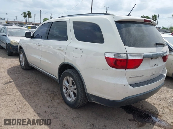 2011 Dodge Durango Crew with VIN 1D4RD4GG6BC730344, listed as a IAAI auction lot 42154714 with 211,903 mi miles and . Bid and sale history available at carsss.com. Image 3.