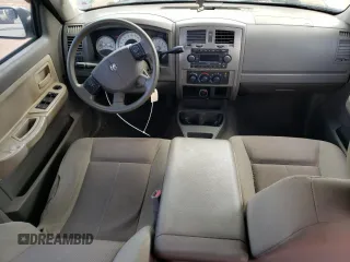2006 Dodge Dakota SLT with VIN 1D7HE48K76S635382, listed as a Copart auction lot 53632235 with 155,750 mi miles and Salvage Title. Bid and sale history available at DreamBid. Image 8.