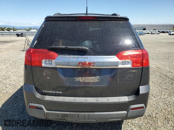 2011 GMC Terrain SLT-1 with VIN 2CTALUEC4B6350638, listed as a Copart auction lot 57595395 with 119,745 mi miles and Salvage title. Bid and sale history available at DreamBid. Image 6.