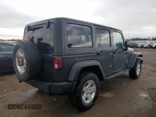2018 Jeep Wrangler Unlimited Sport with VIN 1C4BJWDG5JL875249, listed as a Copart auction lot 53929595 with 73,776 mi miles and Salvage Title. Bid and sale history available at DreamBid. Image 3.